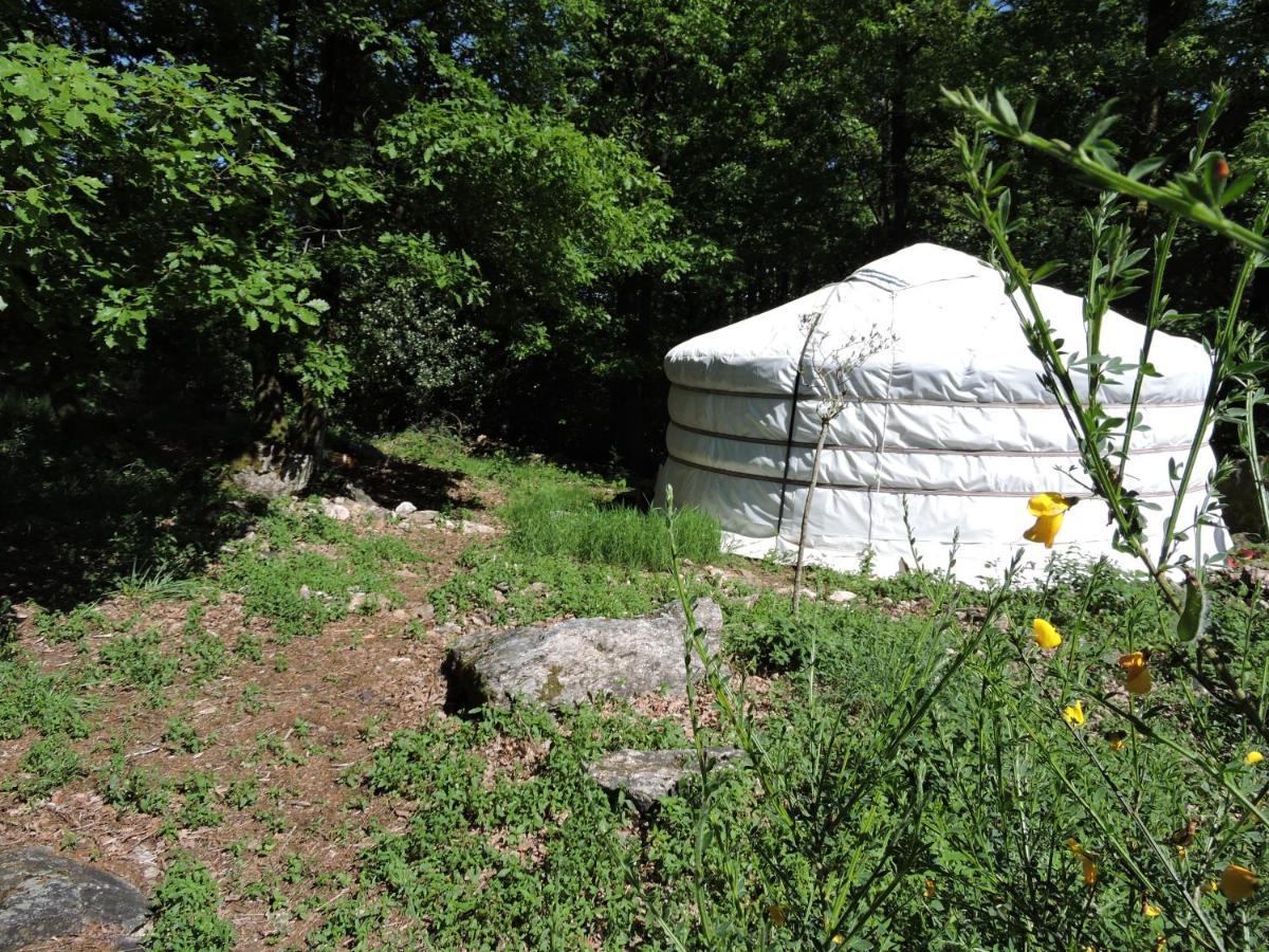 Yourte Mongole Mont-Roc Exterior foto