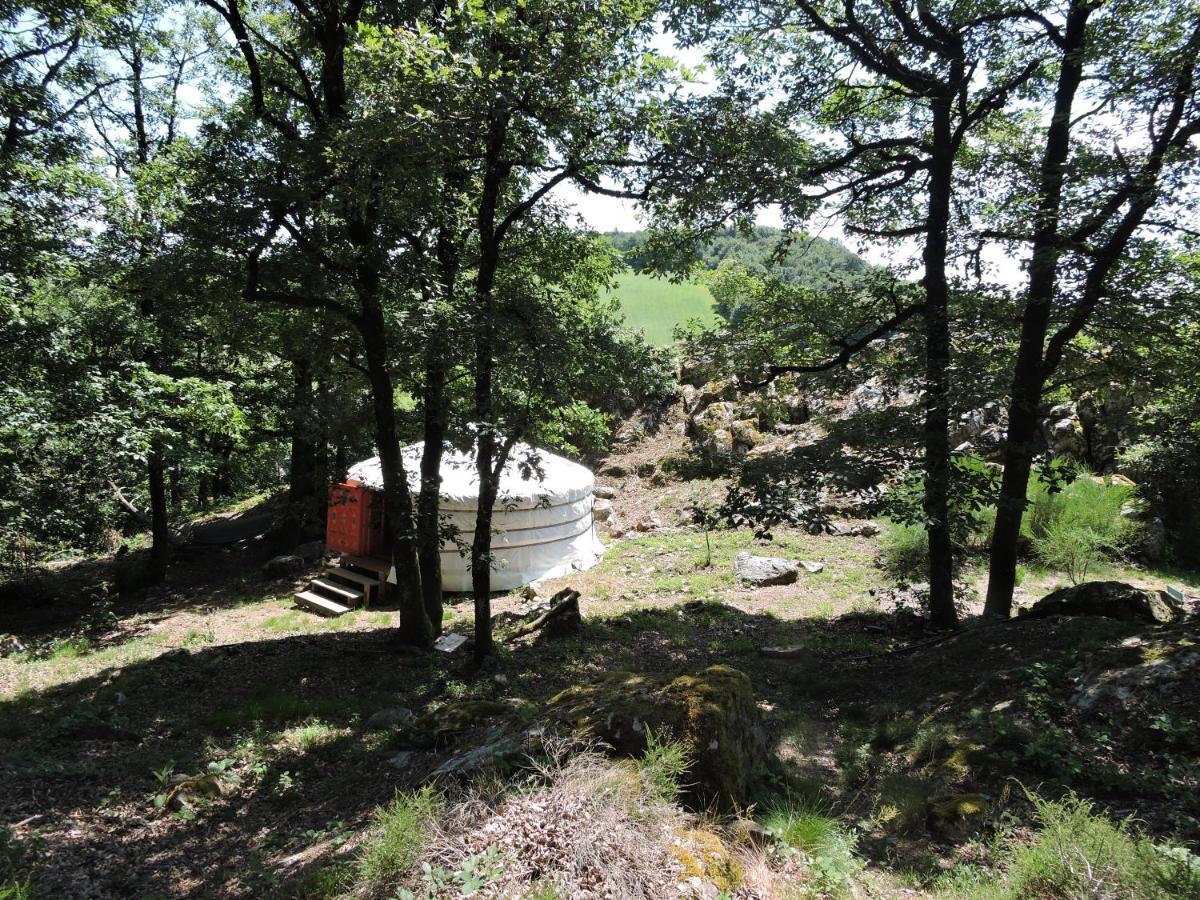 Yourte Mongole Mont-Roc Exterior foto